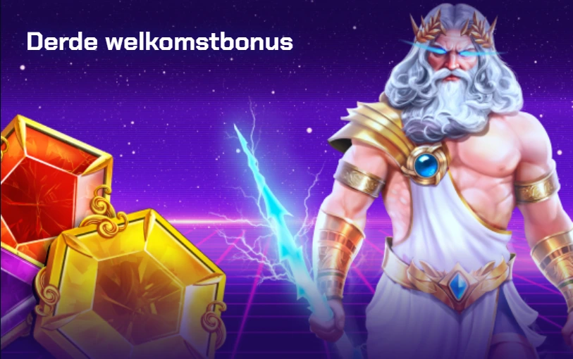 Derde welkomstbonus